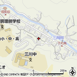 長崎県長崎市三川町1171周辺の地図