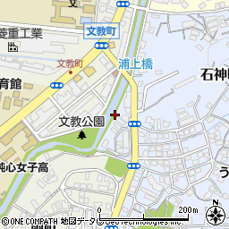 長崎県長崎市石神町6周辺の地図