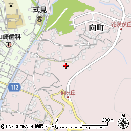長崎県長崎市向町1400周辺の地図