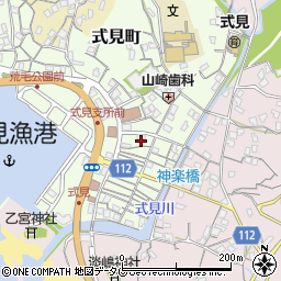 長崎県長崎市式見町387周辺の地図