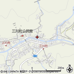 長崎県長崎市三川町678周辺の地図