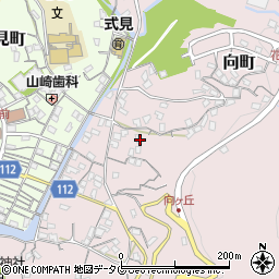 長崎県長崎市向町1338周辺の地図