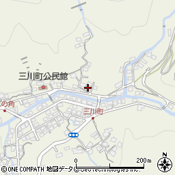 長崎県長崎市三川町561周辺の地図