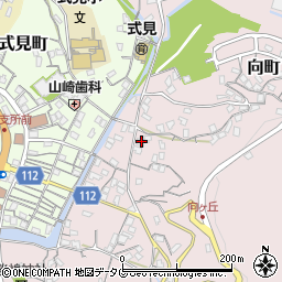 長崎県長崎市向町1180周辺の地図