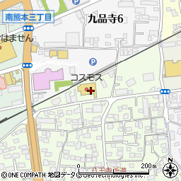 熊本クミアイプロパン株式会社周辺の地図