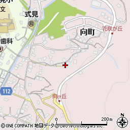 長崎県長崎市向町1487周辺の地図