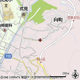 長崎県長崎市向町1484周辺の地図