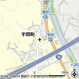 長崎県長崎市平間町729周辺の地図