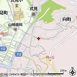 長崎県長崎市向町1337周辺の地図