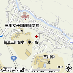 長崎県長崎市三川町1210周辺の地図