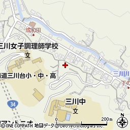 長崎県長崎市三川町1194周辺の地図