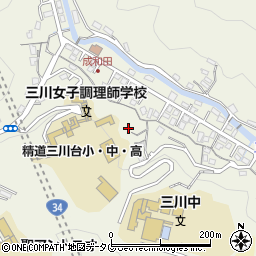 長崎県長崎市三川町1211周辺の地図