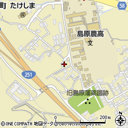 長崎県島原市下折橋町4667周辺の地図