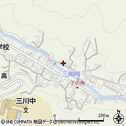 長崎県長崎市三川町1111周辺の地図