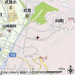長崎県長崎市向町1300周辺の地図
