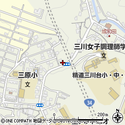 長崎県長崎市三川町1237-1周辺の地図