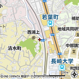 長崎消毒社本社ビル周辺の地図