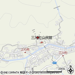 長崎県長崎市三川町669周辺の地図