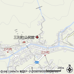 長崎県長崎市三川町677周辺の地図