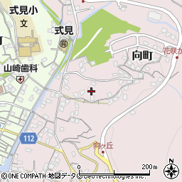 長崎県長崎市向町1292周辺の地図