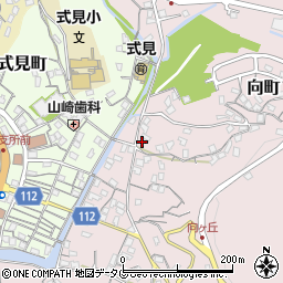 長崎県長崎市向町1332周辺の地図