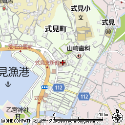 長崎県長崎市式見町357周辺の地図