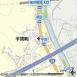 長崎県長崎市平間町733周辺の地図