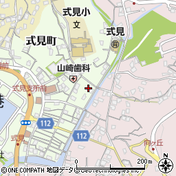 長崎県長崎市式見町593周辺の地図