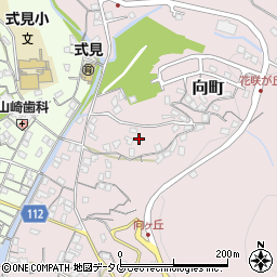 長崎県長崎市向町1291周辺の地図