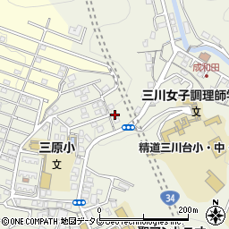 長崎県長崎市三川町1237-13周辺の地図
