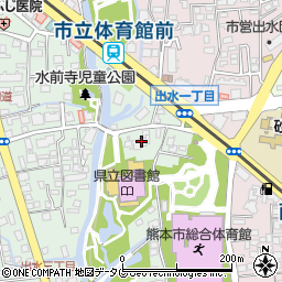 水前寺パークマンション２周辺の地図