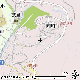 長崎県長崎市向町1264周辺の地図