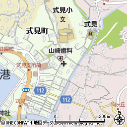 長崎県長崎市式見町588周辺の地図