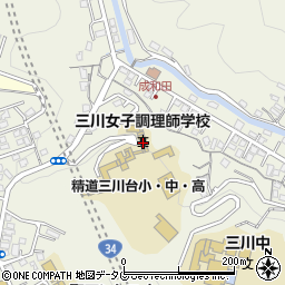 精道ホームアーツ・スクール周辺の地図
