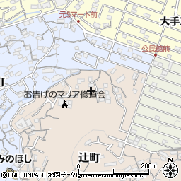 長崎県長崎市辻町20-3周辺の地図