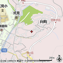 長崎県長崎市向町1282周辺の地図