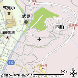 長崎県長崎市向町1289周辺の地図