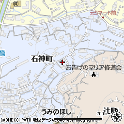 長崎県長崎市石神町28周辺の地図