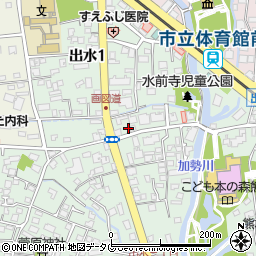 宮崎米穀店周辺の地図