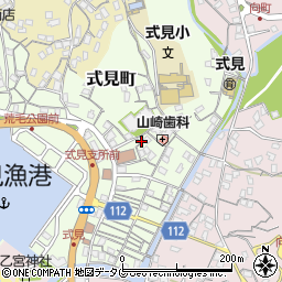長崎県長崎市式見町352周辺の地図