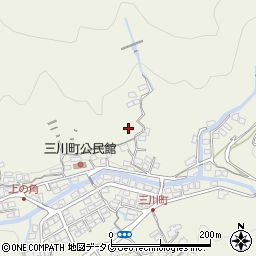 長崎県長崎市三川町664周辺の地図