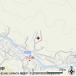 長崎県長崎市三川町1038周辺の地図