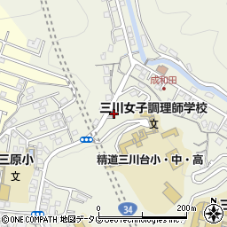 長崎県長崎市三川町1231周辺の地図