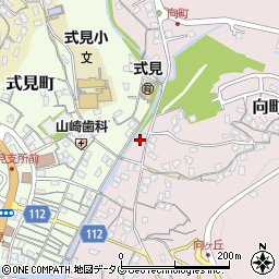 長崎県長崎市向町1187周辺の地図
