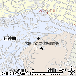 長崎県長崎市石神町41周辺の地図