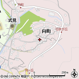 長崎県長崎市向町1255周辺の地図
