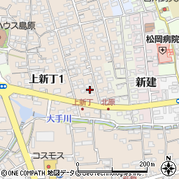長崎県島原市下新丁2464周辺の地図