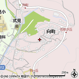 長崎県長崎市向町1235周辺の地図