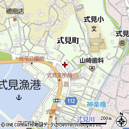 長崎県長崎市式見町206周辺の地図