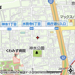 株式会社ソフィール　神水店周辺の地図